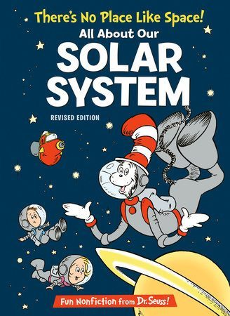 There&rsquo;s No Place Like Space! cover, the Cat in the Hat in a spacesuit
