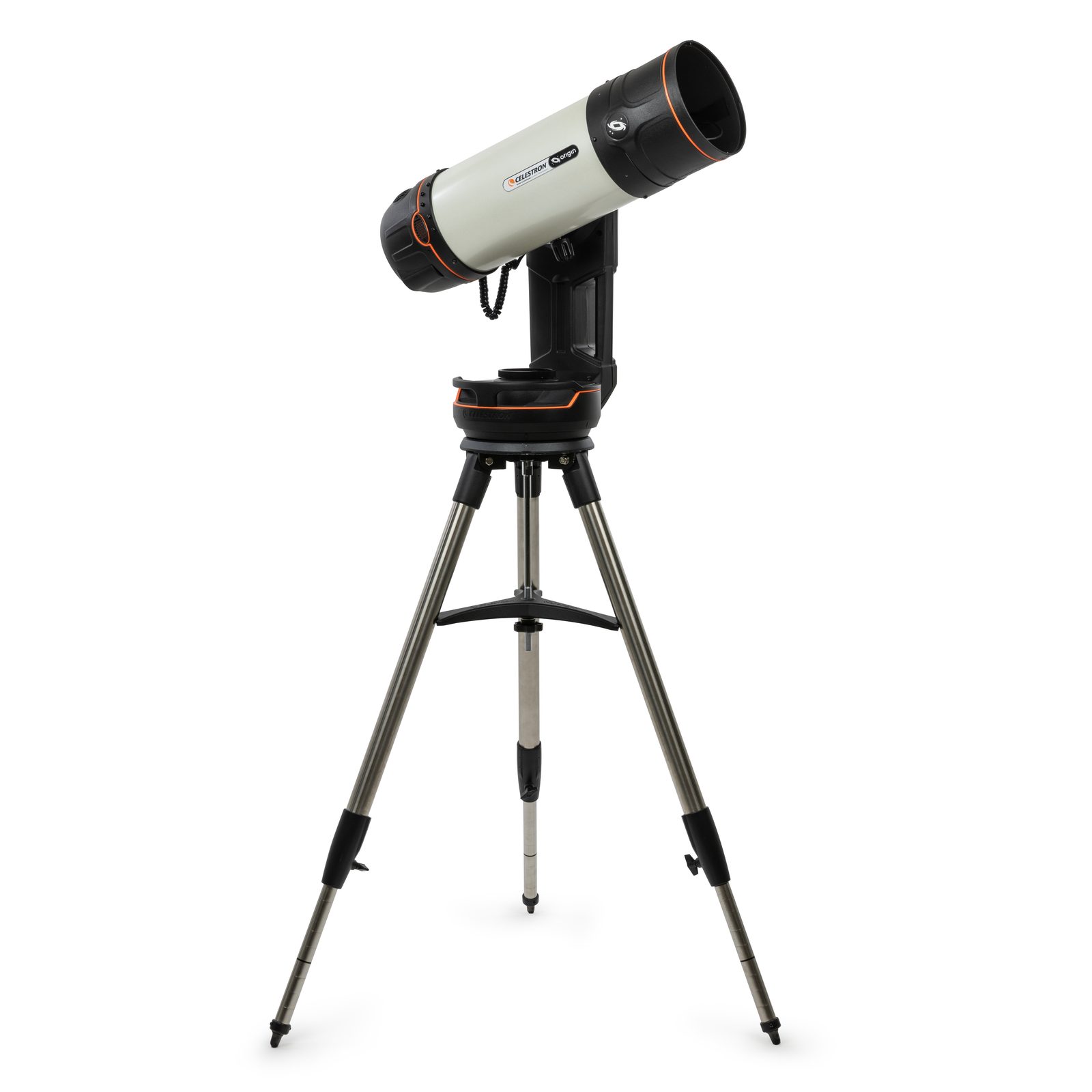 Celestron Origin intelligent home observatory on its automated GoTo mount