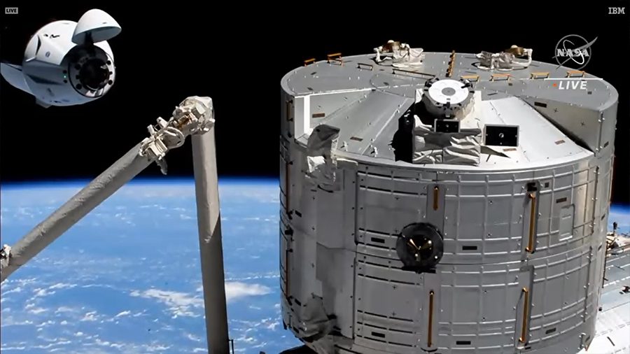 SpaceX&rsquo;s Crew Dragon capsule &mdash; the spacecraft behind several of the milestone flights on this timeline
