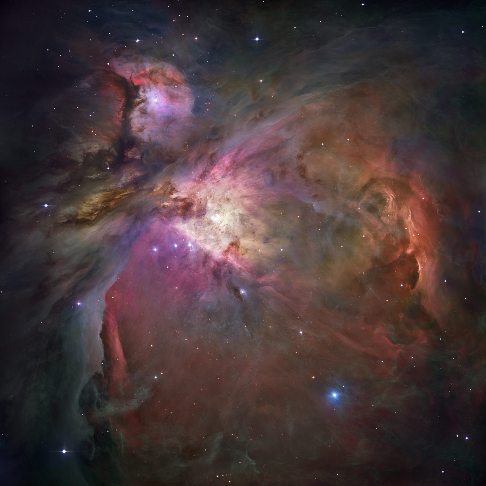The Orion Nebula in visible light — the target almost every smart telescope owner photographs first