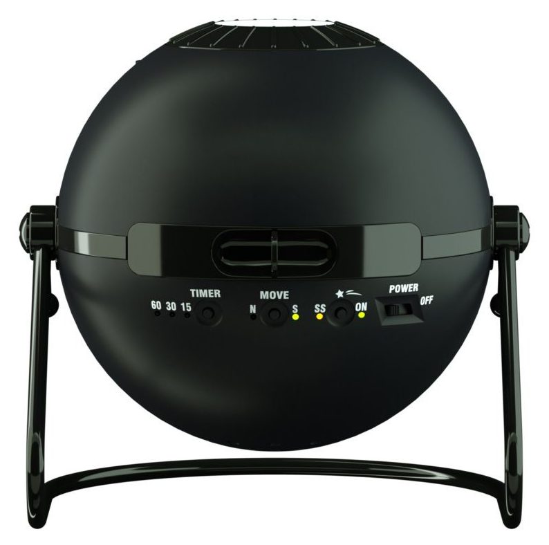 Sega Toys Homestar Original home planetarium, black sphere with timer, motion and shooting-star controls