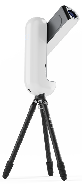 Vaonis Vespera Pro 2 smart telescope on its carbon tripod